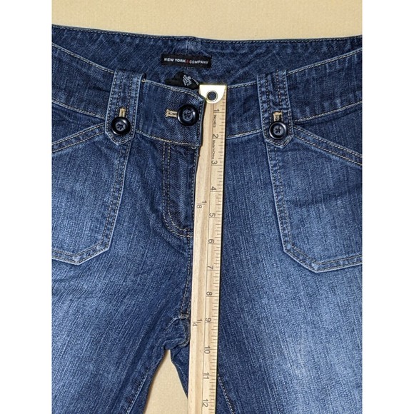 New York & Company Jeans Women’s Size 6 Bootcut Mid Rise Inseam 30" - Picture 4 of 11